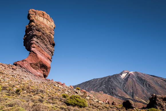 Teide and famous rock formation