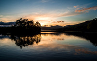 sunset Loch Katrine