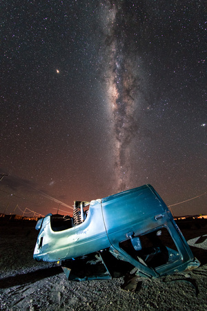 half car milky way