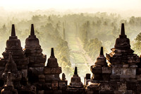 Indonesia - Borobudur sunrise