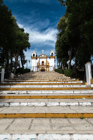San Cristobal church and stairs